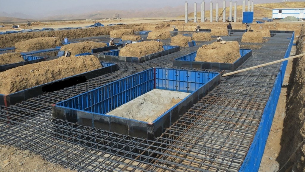 مراحل اجرای انواع پی و اجرای فونداسیون