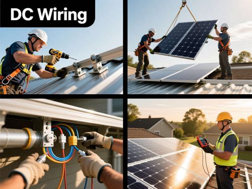 پیش بینی مراحل نصب پنل خورشیدی به صورت کاربردی